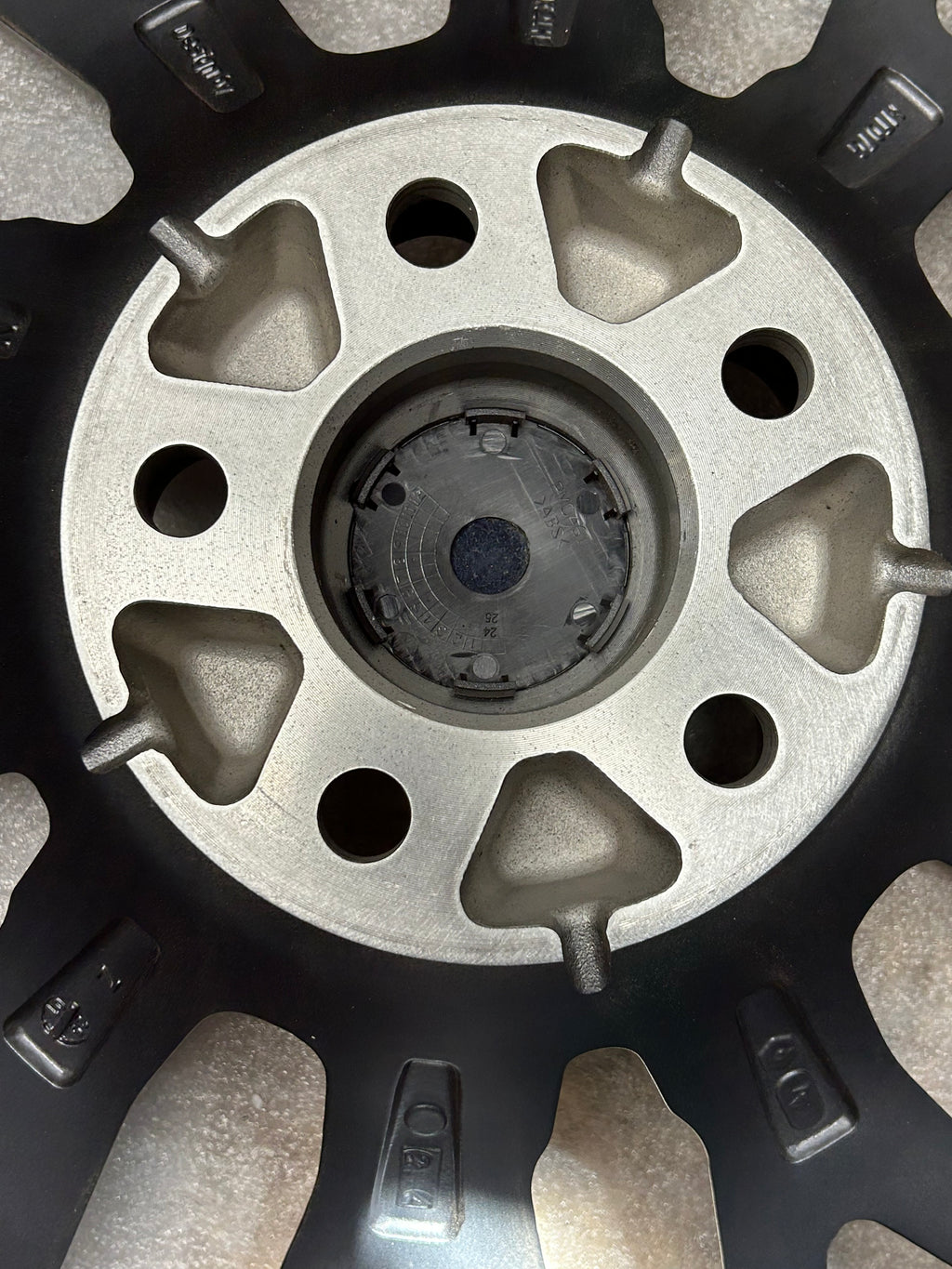 MSW TYPE 50 21X10.5 ET43 5X112 MACHINED W/GUNMETAL ACCENT REAR WHEEL