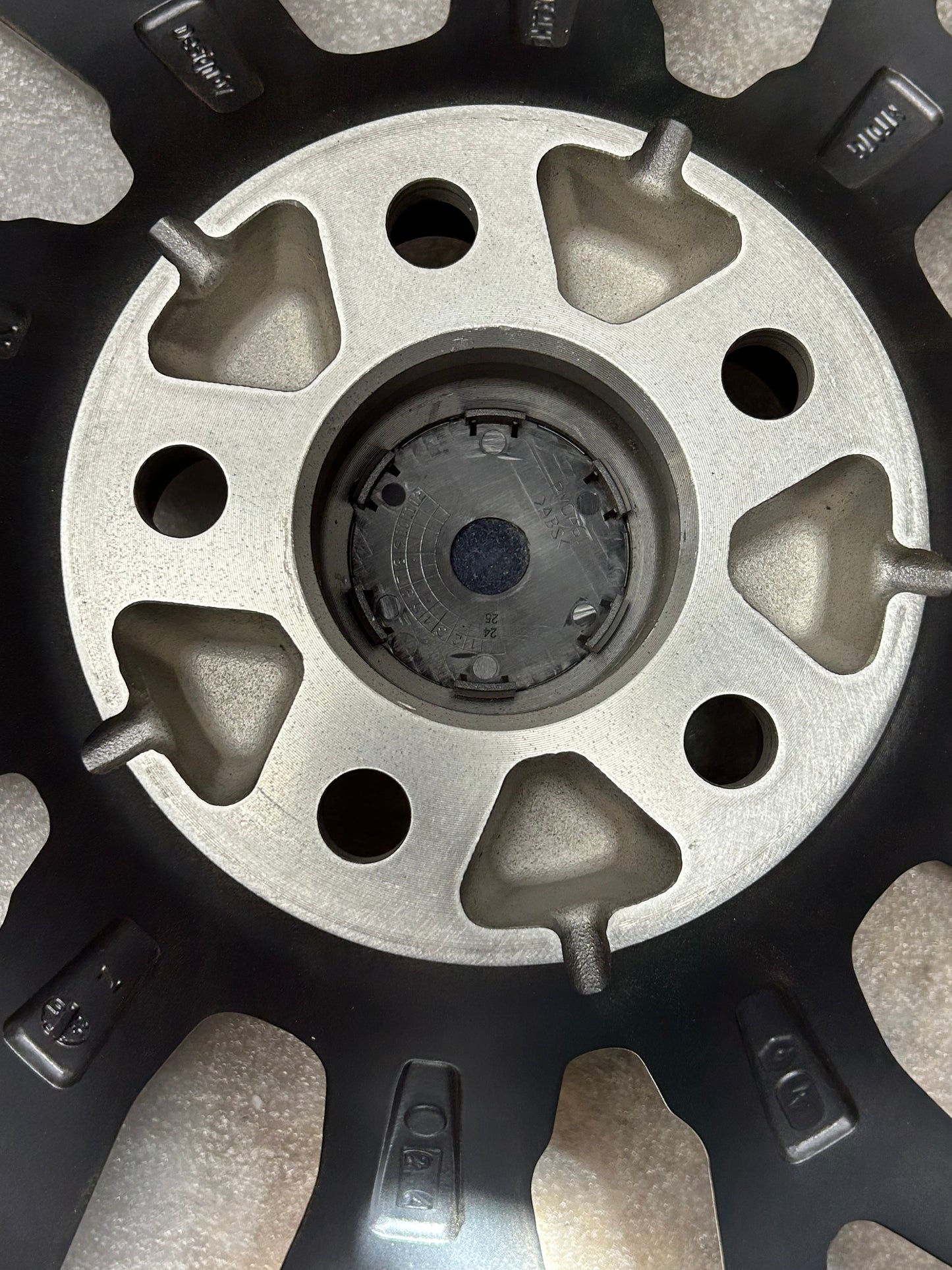 MSW TYPE 50 21X10.5 ET43 5X112 MACHINED W/GUNMETAL ACCENT REAR WHEEL