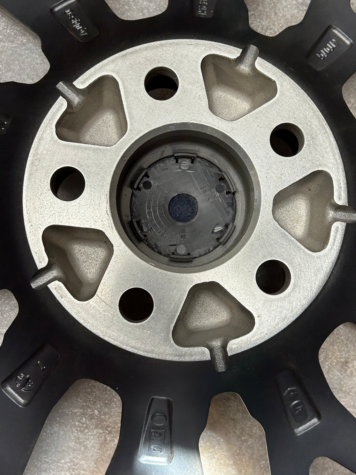 MSW TYPE 50 21X10.5 ET43 5X112 MACHINED W/GUNMETAL ACCENT REAR WHEEL