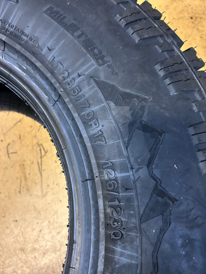 2 MILESTAR PATAGONIA X/T BSW LT 285 70 17 126/123Q 10PLY RUGGED TIRE 22688024