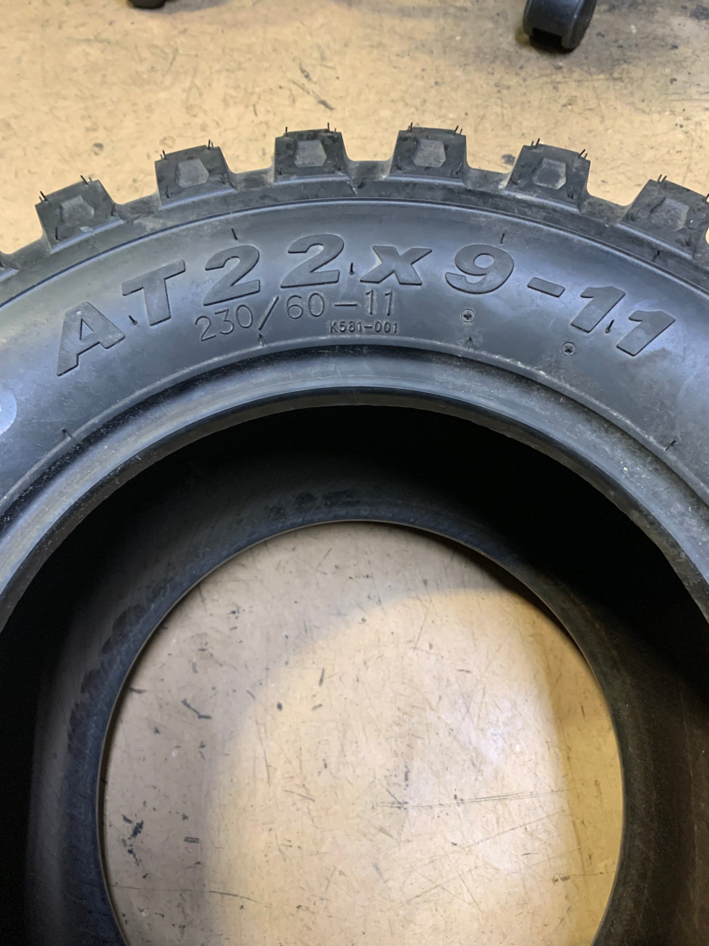 KENDA KUTTER BSW AT  22 9 11 6PLY ATV/UTV TIRE 085811771C1