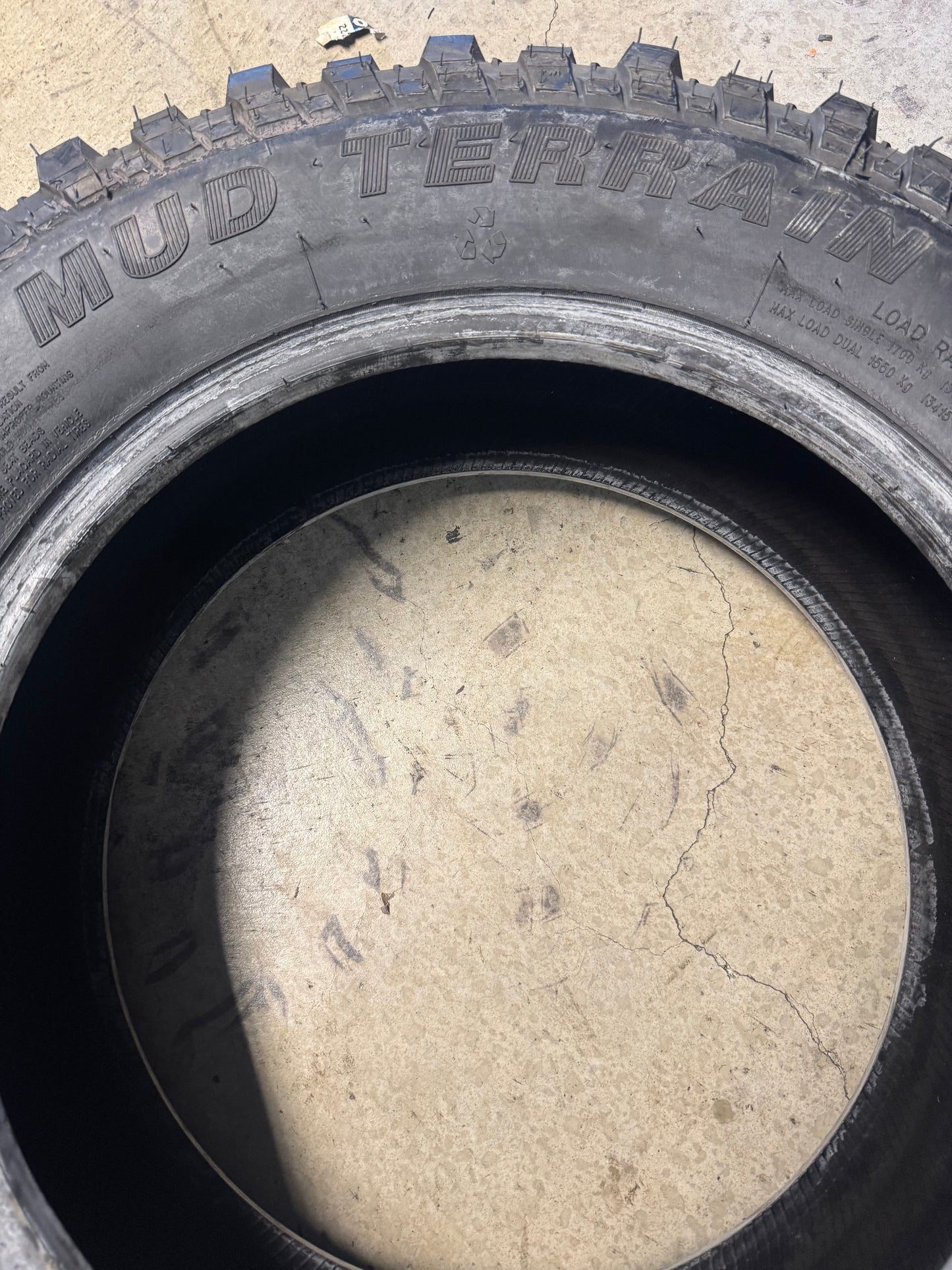 TREADWRIGHT THE CLAW II MUD TERRAIN BSW LT 275 65 20 126/123R 10PLY MUD TERRAIN TIRE C276520E