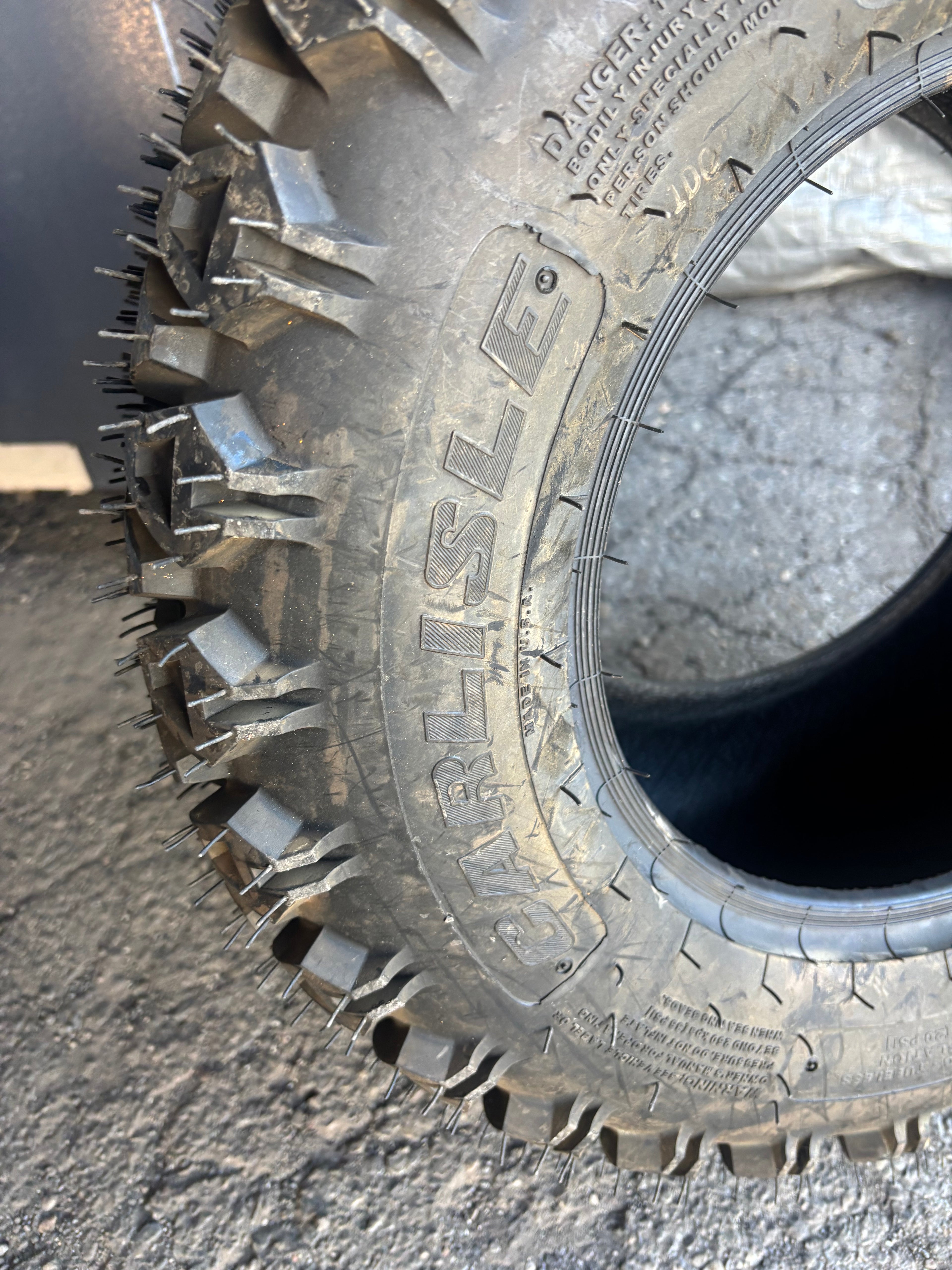 CARLISLE ALL TRAIL BSW AT 25 10.5 12 78F ATV TIRE 511508