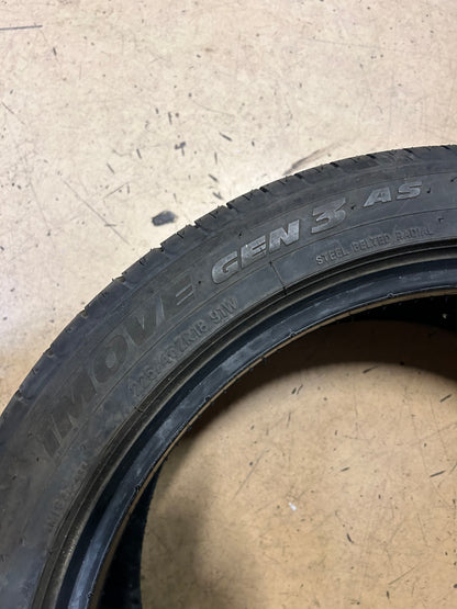 IRONMAN IMOVE GEN 3 AS BSW P 225 45 18 91W ALL SEASON TIRE 98416