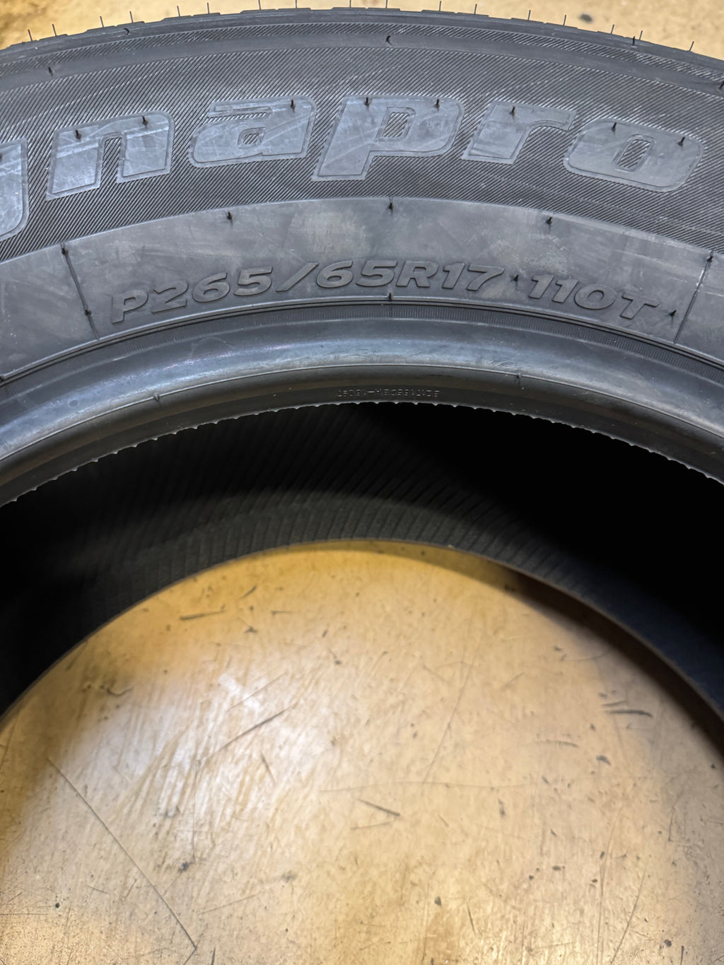 2 HANKOOK DYNAPRO HT BSW P 265 65 17 110T HIGHWAY TERRAIN TIRE 1011344