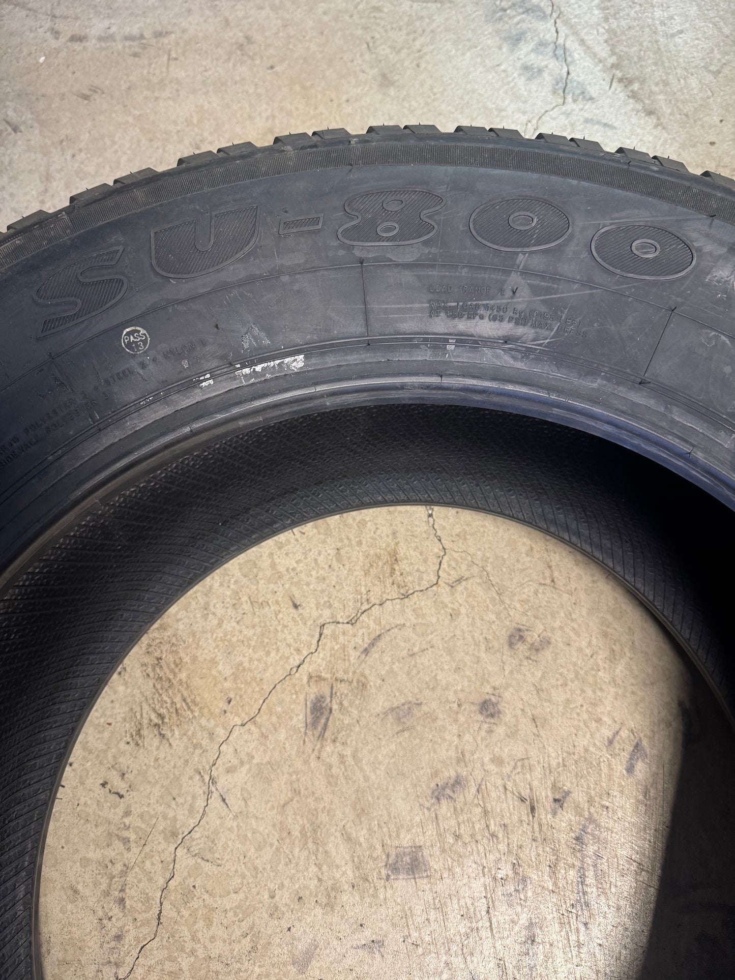 MAXTREK SU-800 BSW LT 35 12.5 20 121S 10PLY ALL TERRAIN TIRE MH6525U