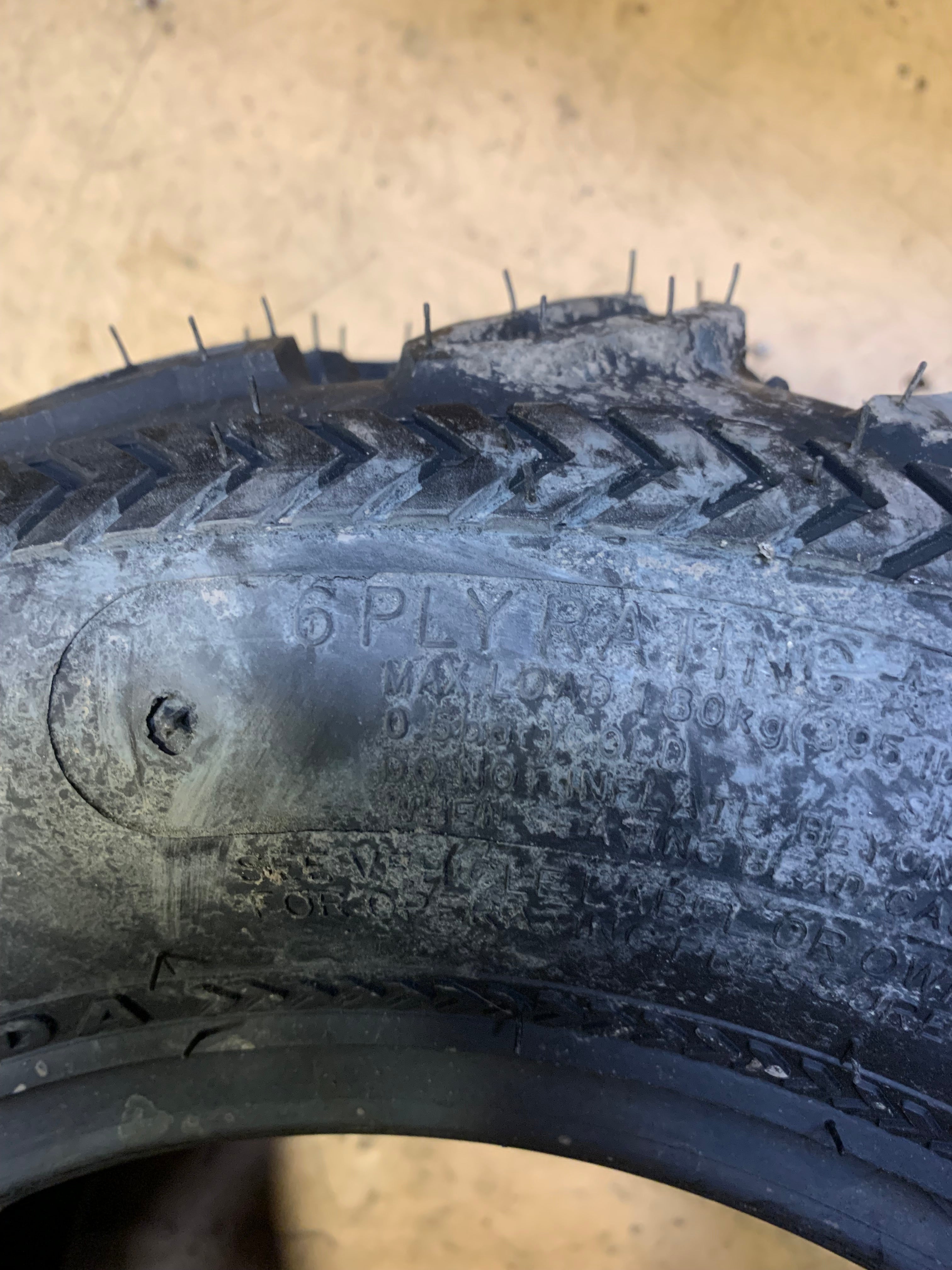 NOS KENDA BEAR CLAW EX K573 BSW AT 24 10 11 6PLY REAR ATV/UTV TIRE 24962029