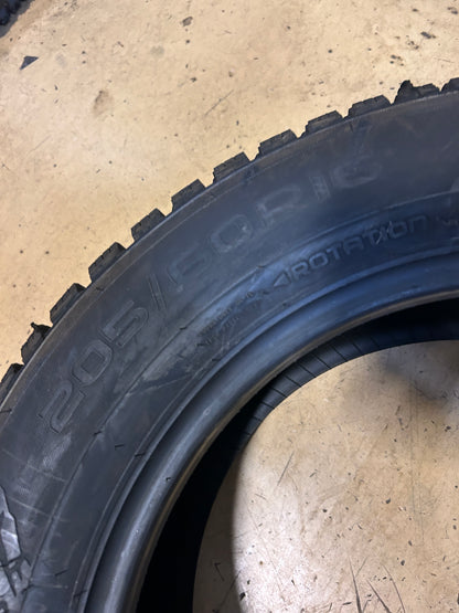 2 NOS NOKIAN HAKKAPELIITTA 9 STUDDED P 205 60 16 96T XL WINTER TIRE TS32377