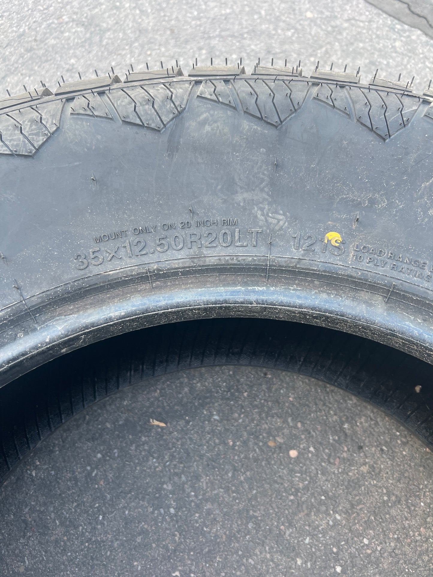 (KSL)  2 VERCELLI TERRENO A/T BSW LT 35 12.5 20 121S LRE 10PLY ALL TERRAIN TIRES VC1120
