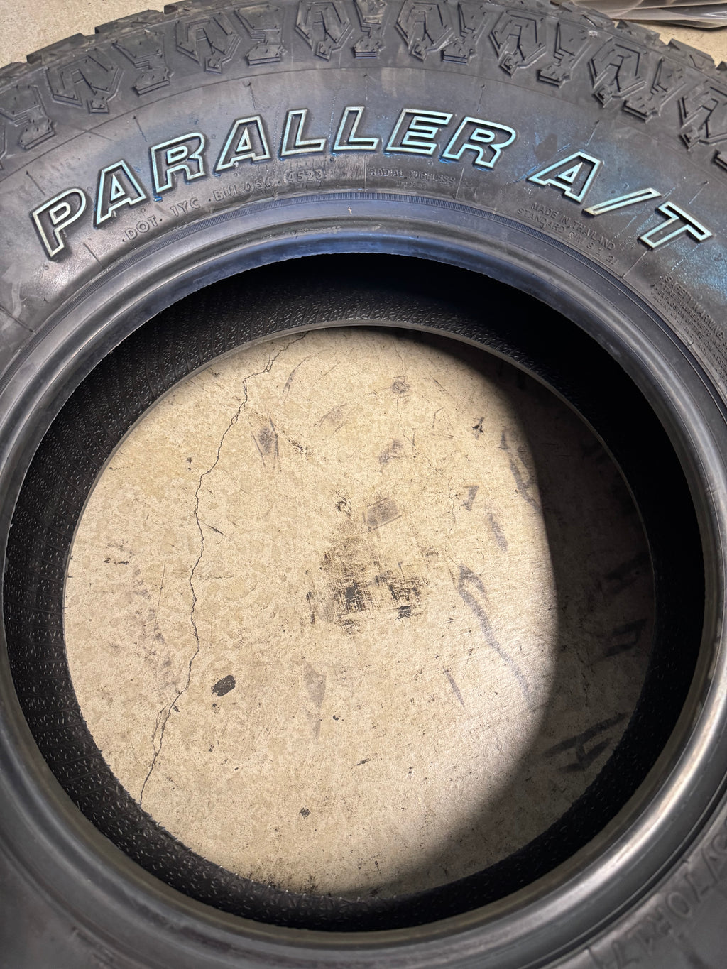 ATLAS PARALLER A/T OWL P 285 70 17 116T ALL TERRAIN TIRE 221023135