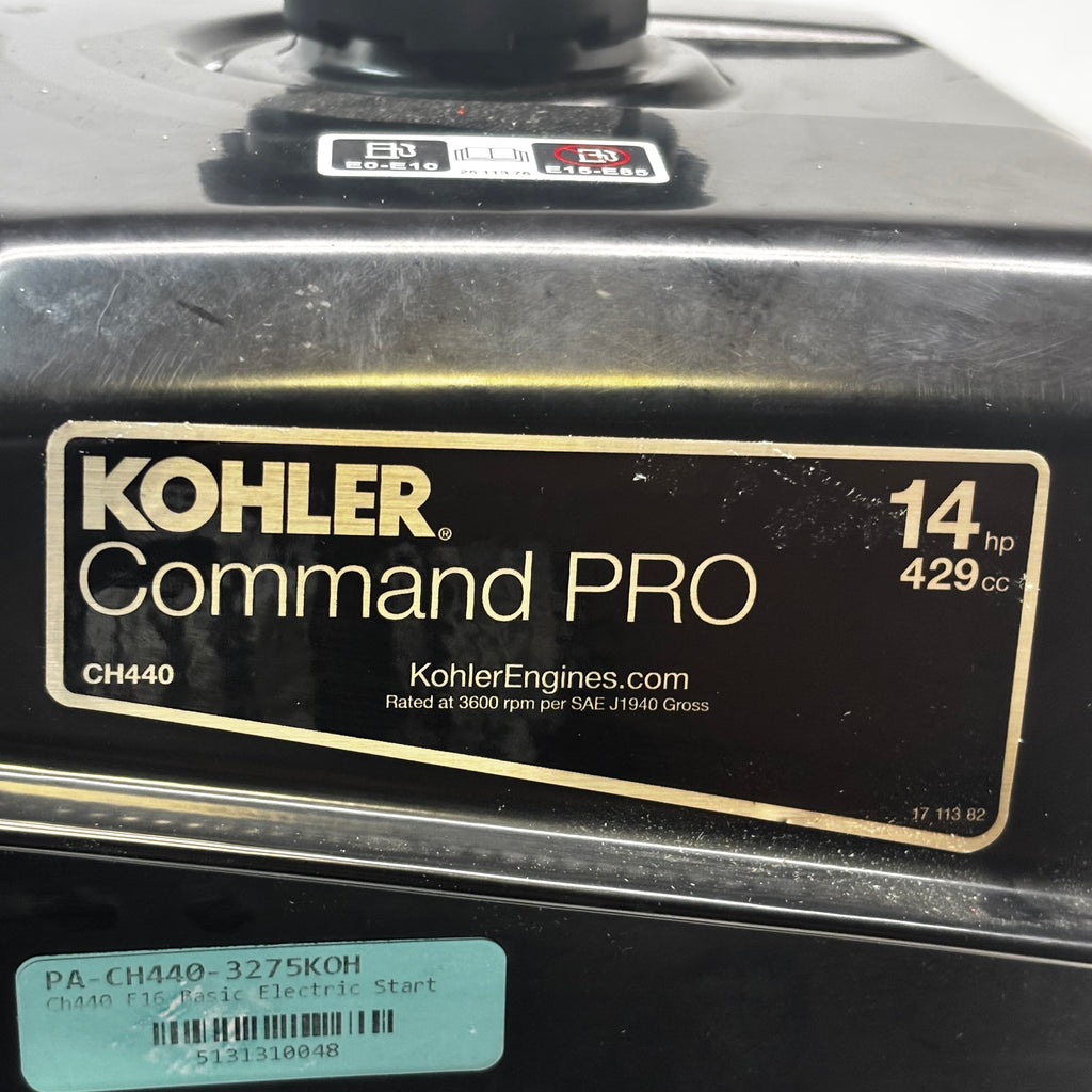 KOHLER CH440-3275 HORIZONTAL COMMAND PRO ENGINE, REPLACES CH440-3031