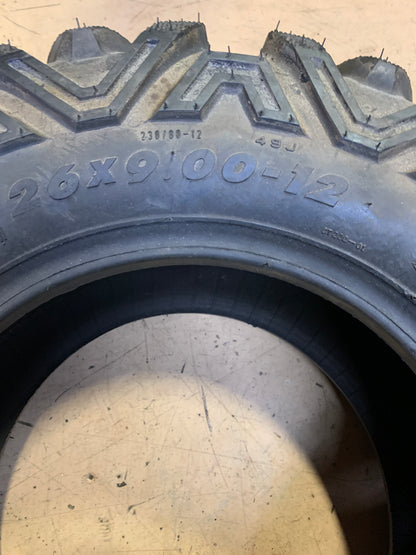 NOS GBC DIRT TAMER A/T BSW AT 26 9 12 49J 6PLY ATV/UTV TIRE AR122926