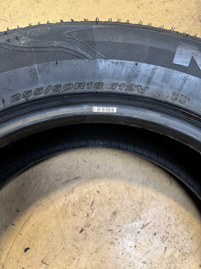 NOS NEXEN NFERA RU5 BSW P 255 60 18 112V XL ALL SEASON TIRE 14391NXK