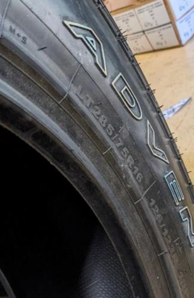 (KSL ONLY) 4 GT RADIAL ADVENTURO AT3 RWL LT 285 75 16 126/123R LRE 10PLY ALL TERRAIN TIRES AS094