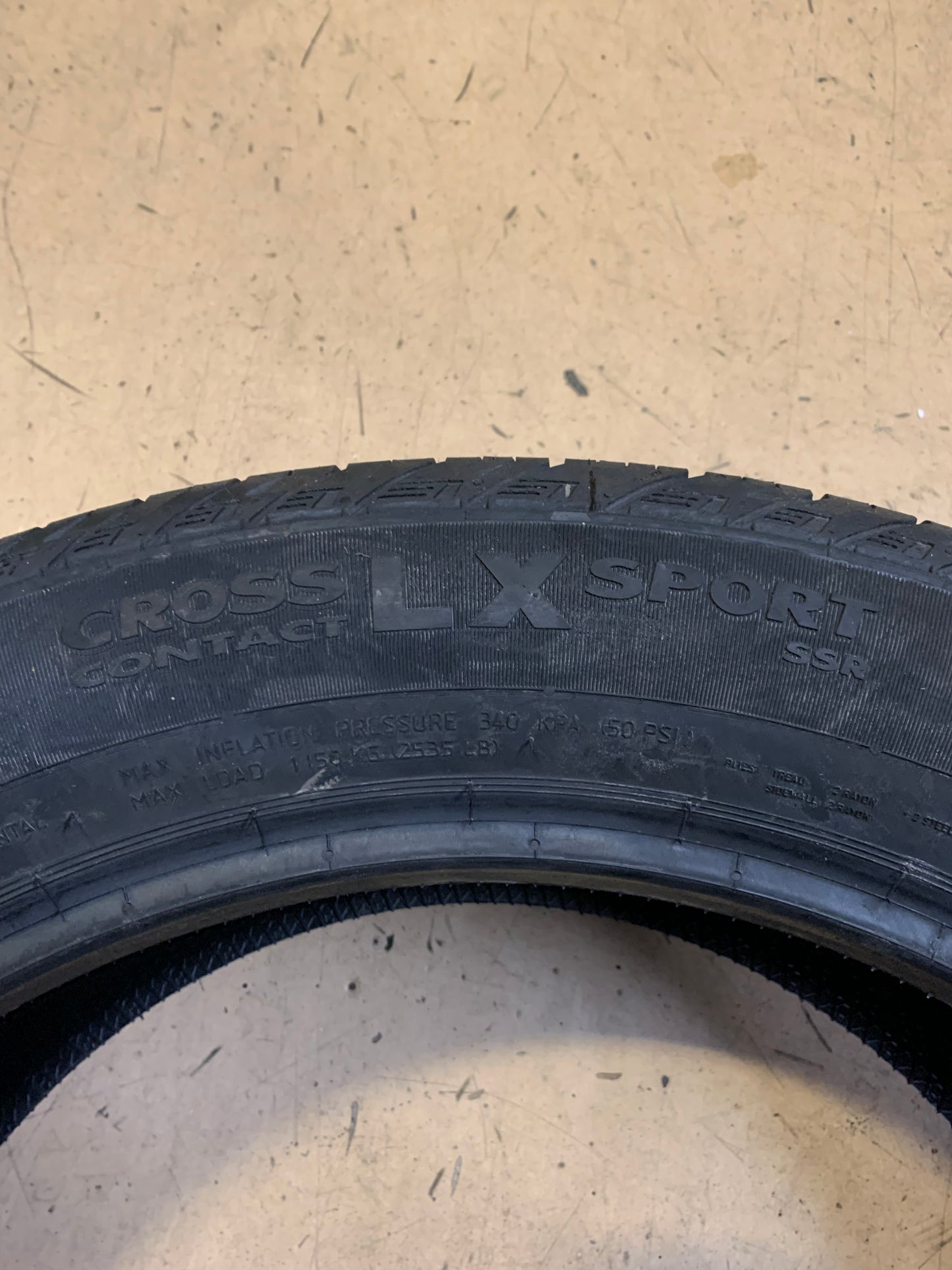 CONTINENTAL CROSSCONTACT LX SPORT SRR BSW P 285 45 21 113H XL TIRE 15508070000