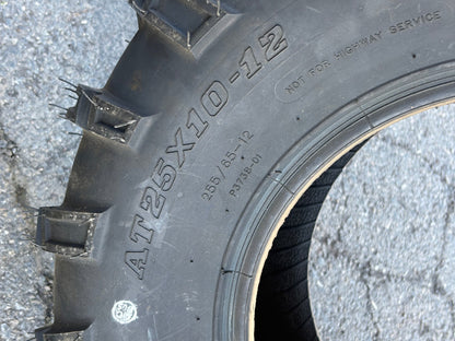 NOS WANDA P373 BSW P 25 10 12 6PLY ATV/UTV TIRE ‎102441