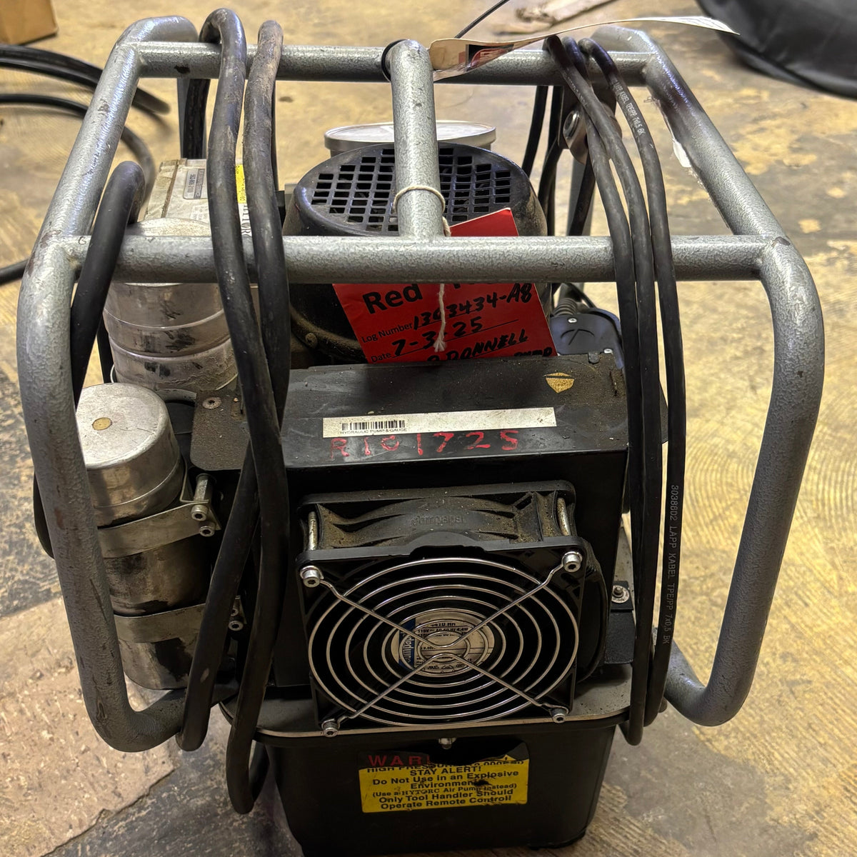 HYTORC HY-115-2 , 4-STAGE HYDRAULIC POWER PACK