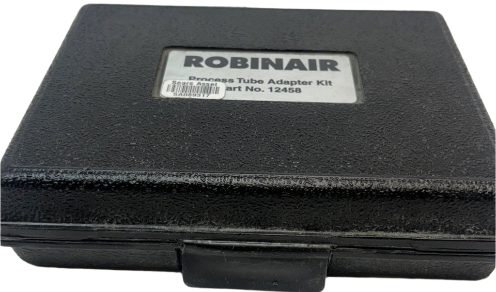 ROBINAIR PROCESS TUBE ADAPTER KIT FOR 3/16", 1/4", 5/16", 3/8" COPPER TUBING 12458