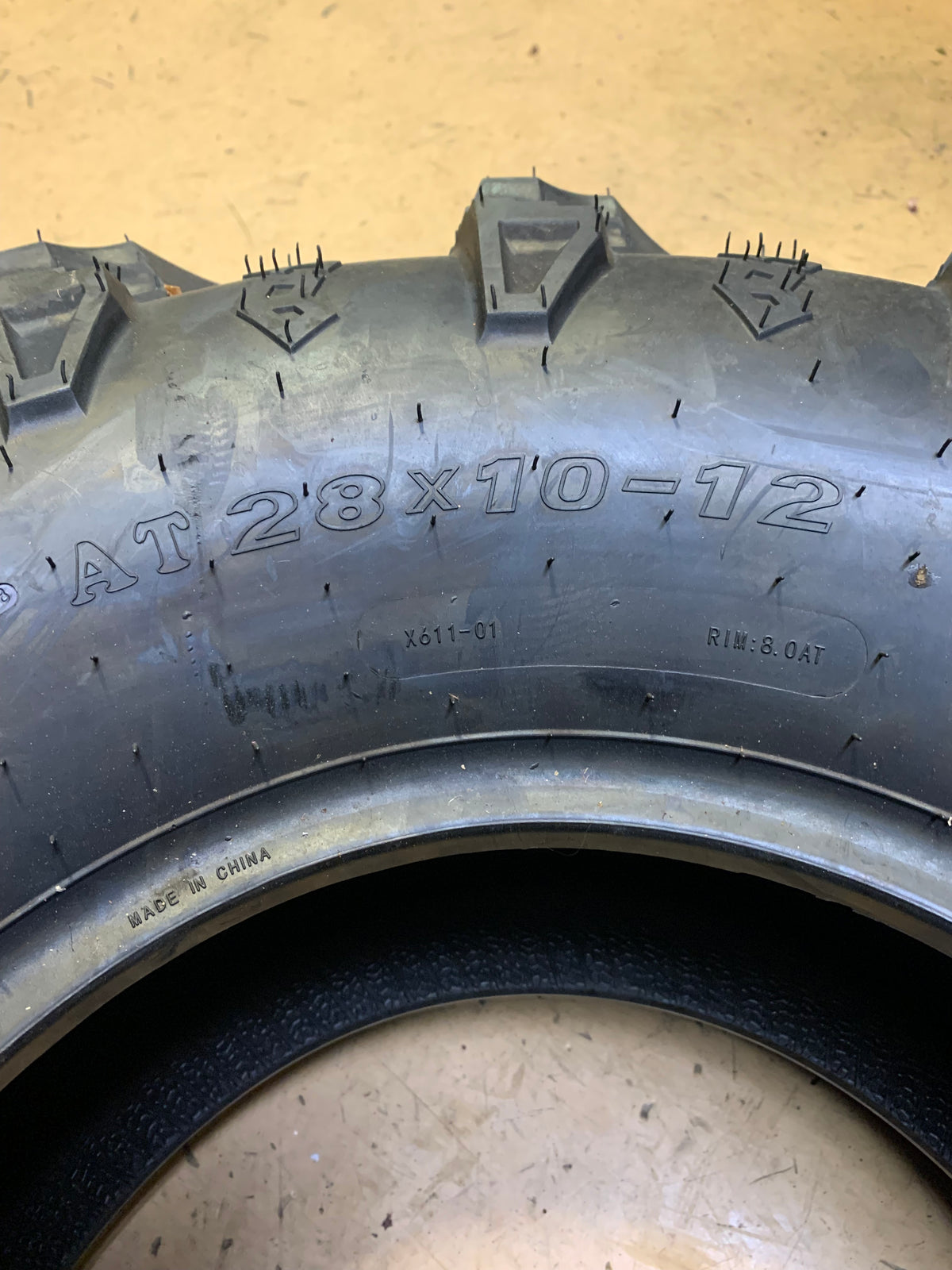 MCKINLEY X611 BSW AT 28 10 12 56J 6PLY ATV/UTV TIRE ‎28X1012