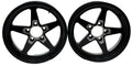2 VISION SPORT STAR 571 WHEEL 15X4 5X114.3 GLOSS BLACK WITH MILLED CENTER -19MM