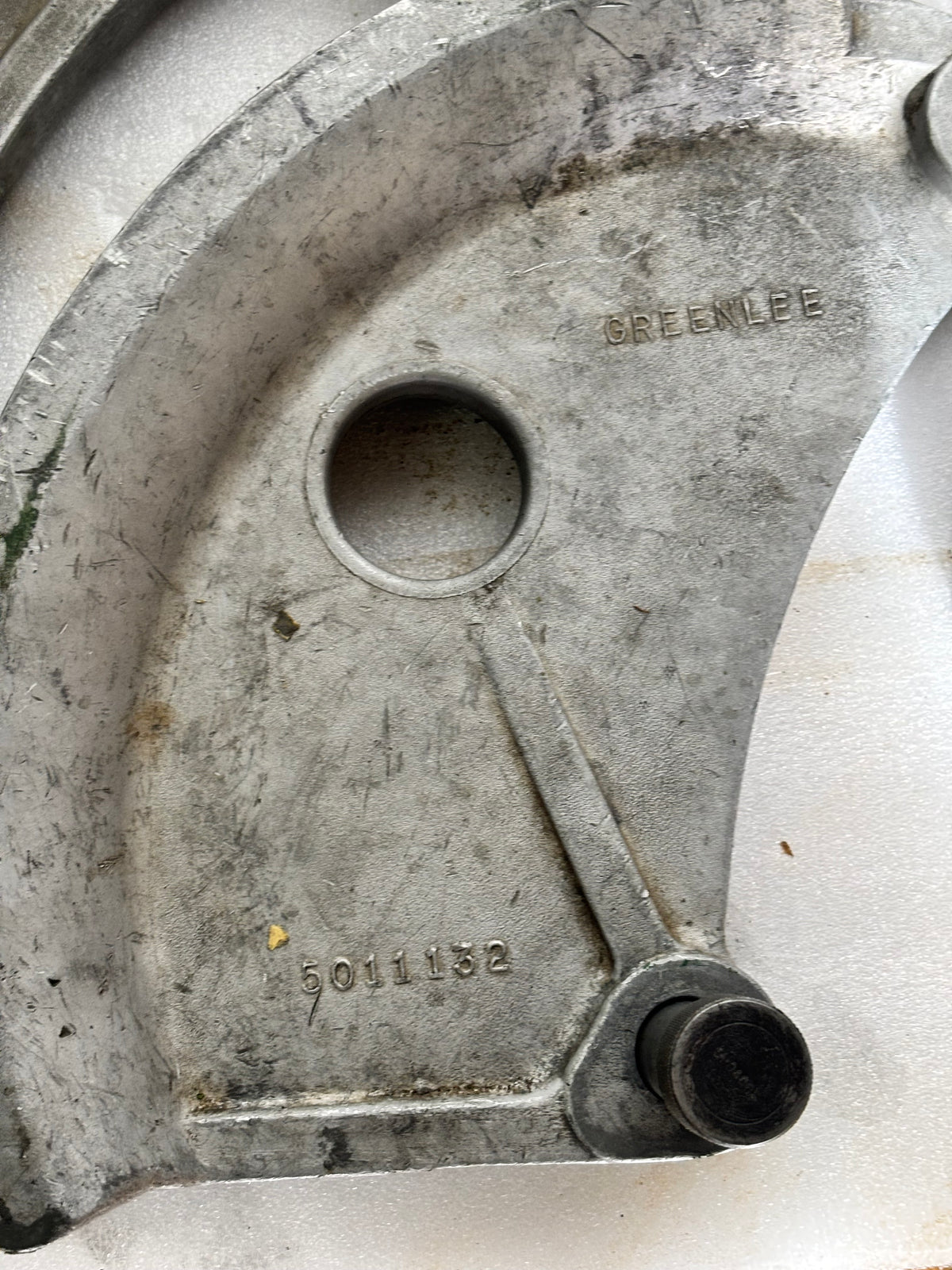 USED GREENLEE 880 HYDRAULIC BENDER FOR 1/2IN. TO 2IN. RIGID CONDUIT