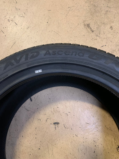 NOS YOKOHAMA AVID ASCEND GT BSW P  255 45 19 100V ALL SEASON TIRE 110132749