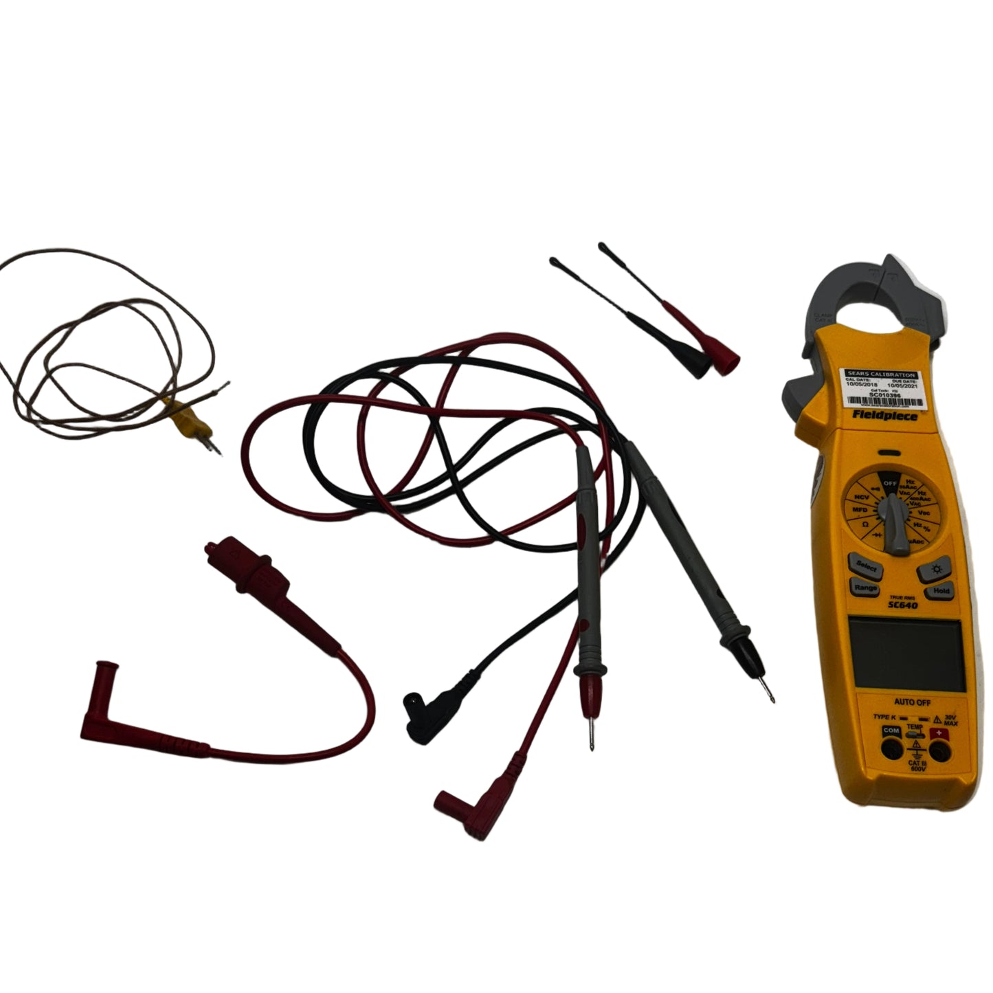 USED FIELDPIECE SC640 SWIV CL METER TRMS