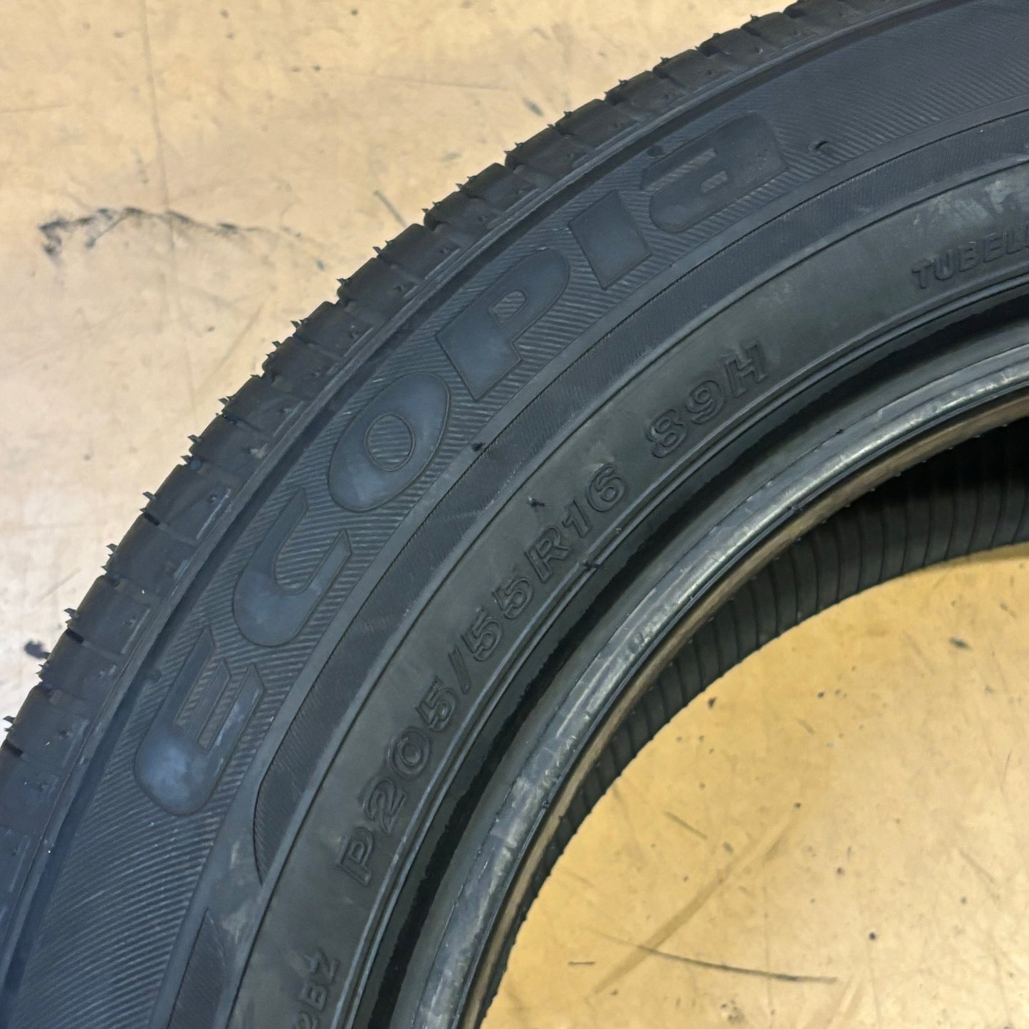 2 BRIDGESTONE ECOPIA EP422 P 205 55 16 89H SL ALL SEASON TIRE 004285