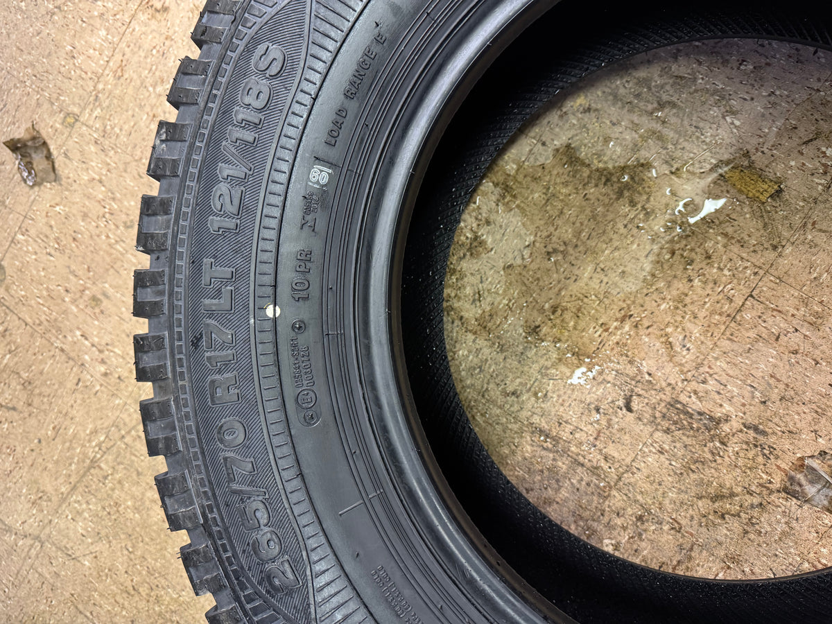 ZEETEX AT1000 BSW LT 265 70 17 121/118S 10PLY ALL TERRAIN TIRE 1200034416