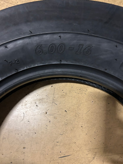 BKT TF-9090 BSW 6 16 6PLY FRONT RIB TIRE 94020928