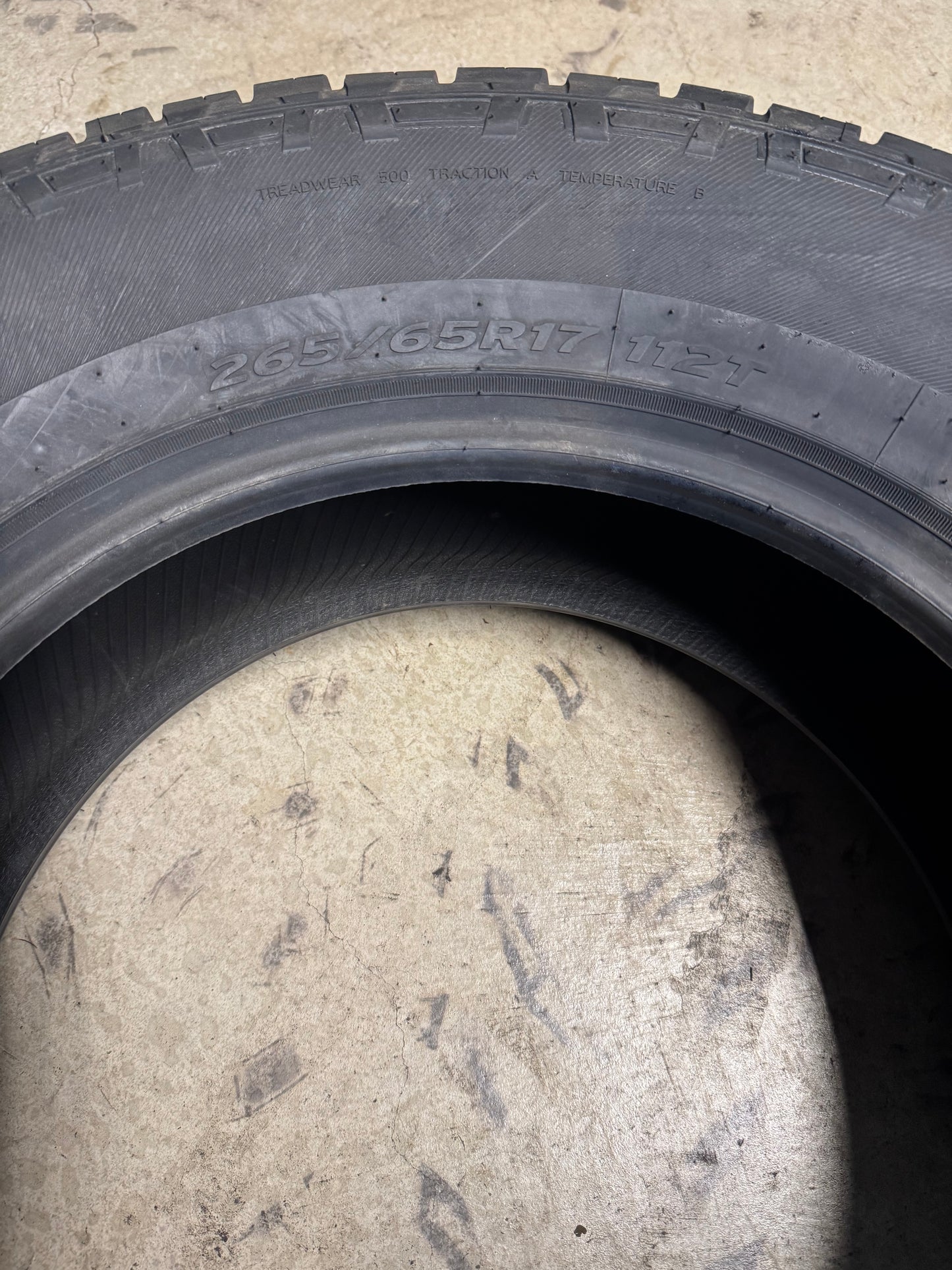 NOS PATHFINDER ALL TERRAIN BSW P 265 65 17 112T  TIRE 1020411