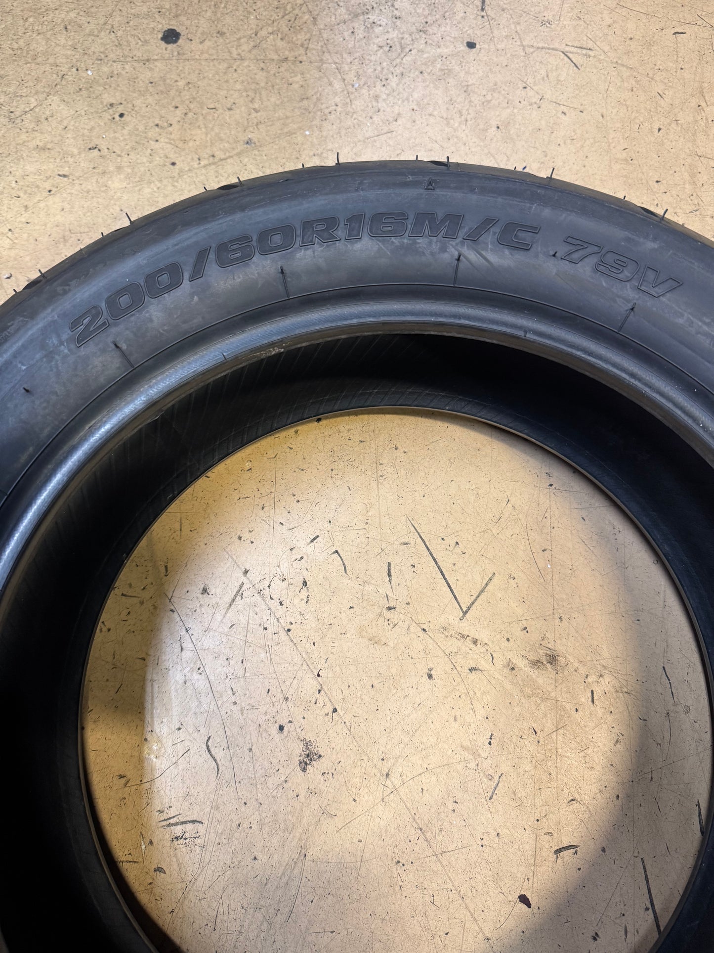 BRIDGESTONE EXEDRA MAX BSW 200 60 16 79V REAR MOTORCYCLE TIRE 4676