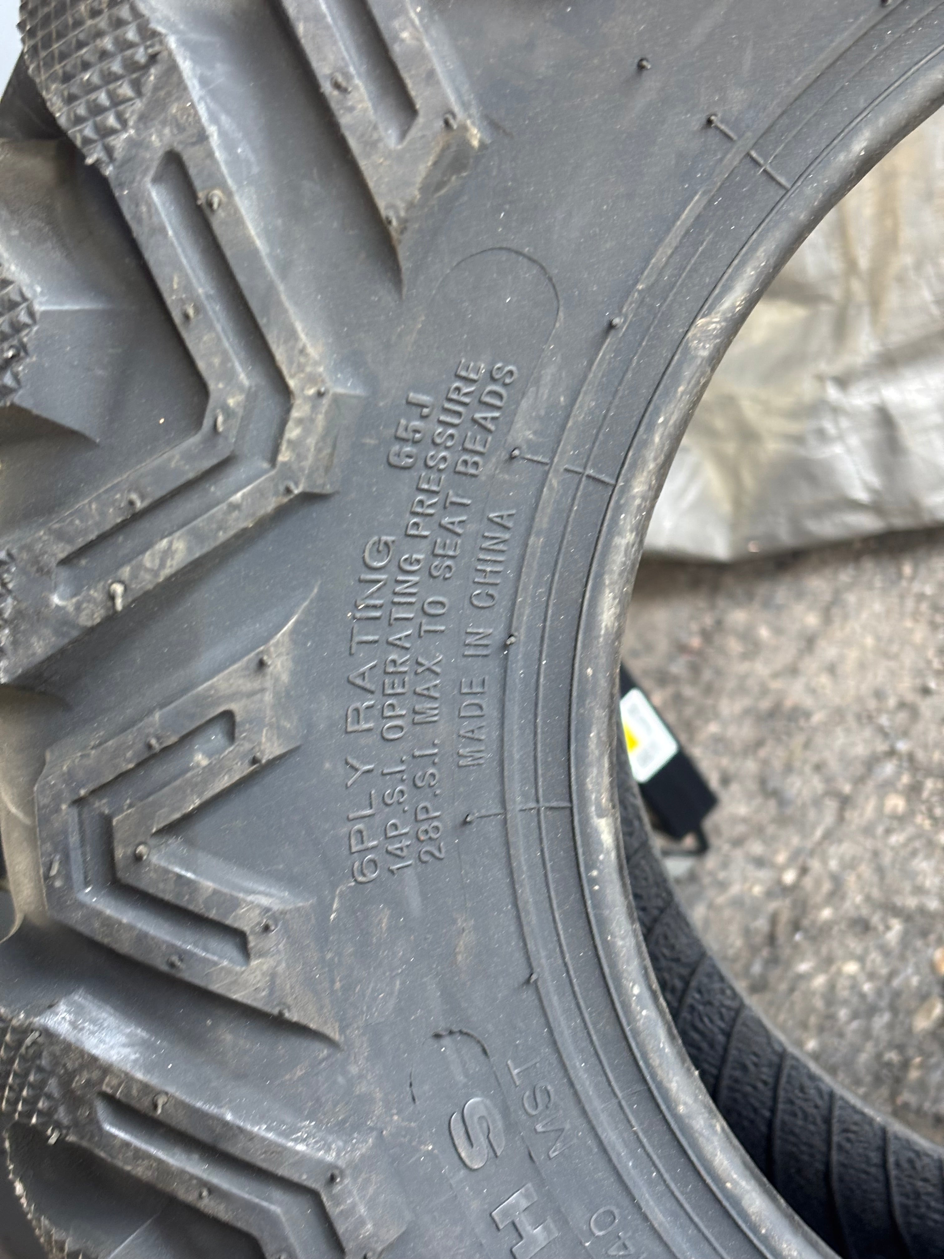 NOS SUNF POWER A033 BSW AT 24 8 12  6PLY ATV/UTV TIRE 240812