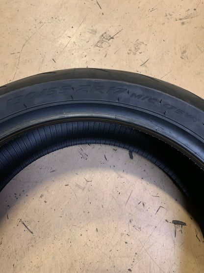 PIRELLI DIABLO ROSSO IV BSW 190 55 17 75W REAR MOTORCYCLE TIRE 3021564