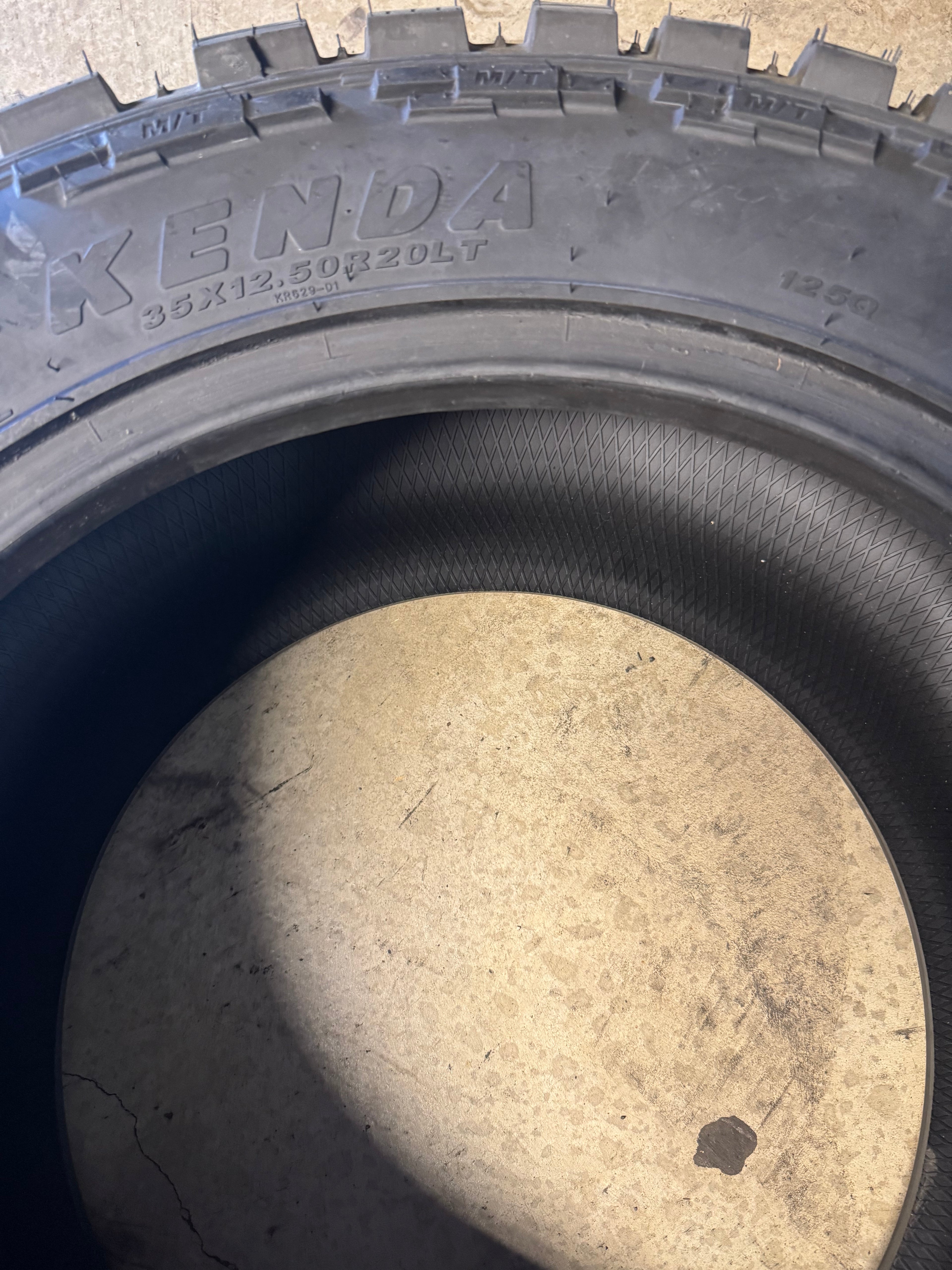 KENDA KLEVER M/T2 KR629 BSW LT 35 12.5 20 125Q 12PLY MUD TERRAIN TIRE 629004