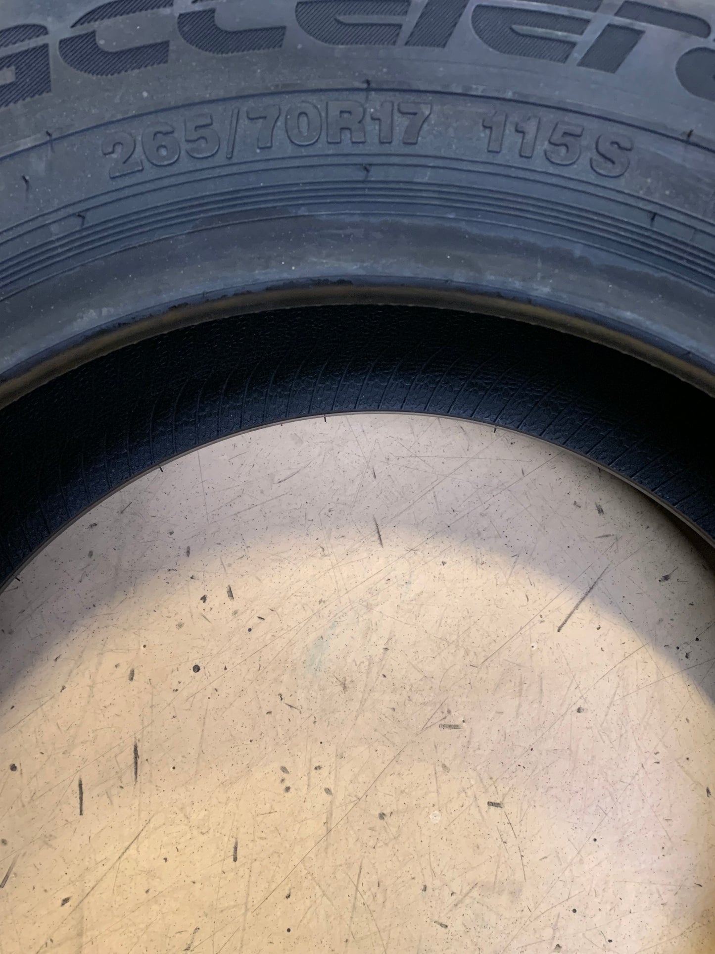 ACCELERA EPSILON A/T BSW P 265 70 17 115S ALL TERRAIN TIRE 1200049387