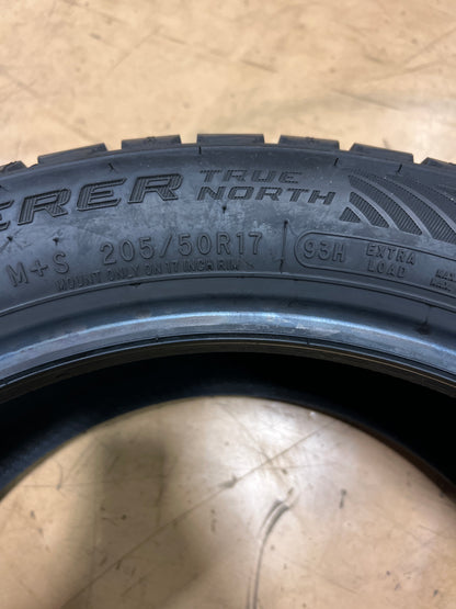 NEW COOPER DISCOVERER TRUE NORTH P 205 50 17 93H XL WINTER TIRE 166126004