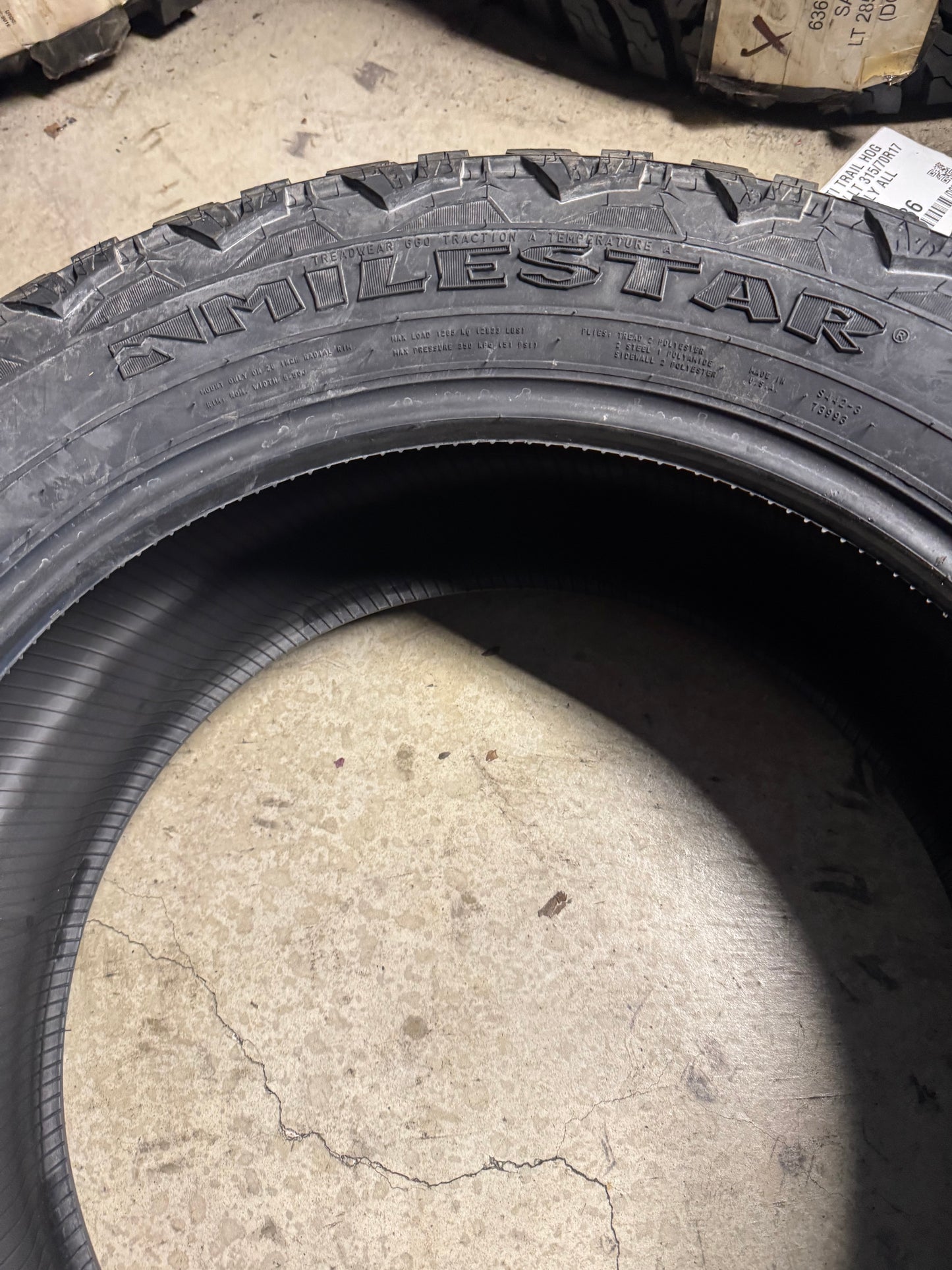MILESTAR PATAGONIA  A/T PRO BSW P 275 55 20 117T XL ALL TERRAIN TIRE 24660009
