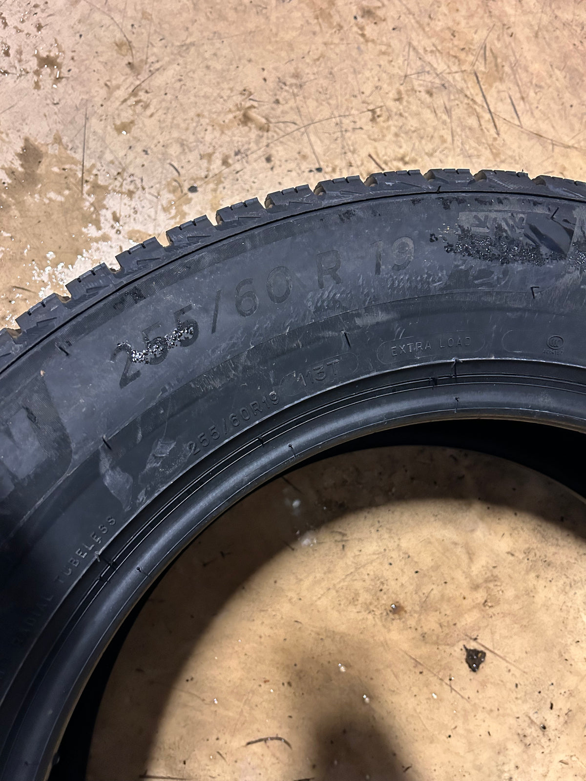 MICHELIN X-ICE SNOW BSW P 255 60 19 113T XL WINTER TIRE 54532
