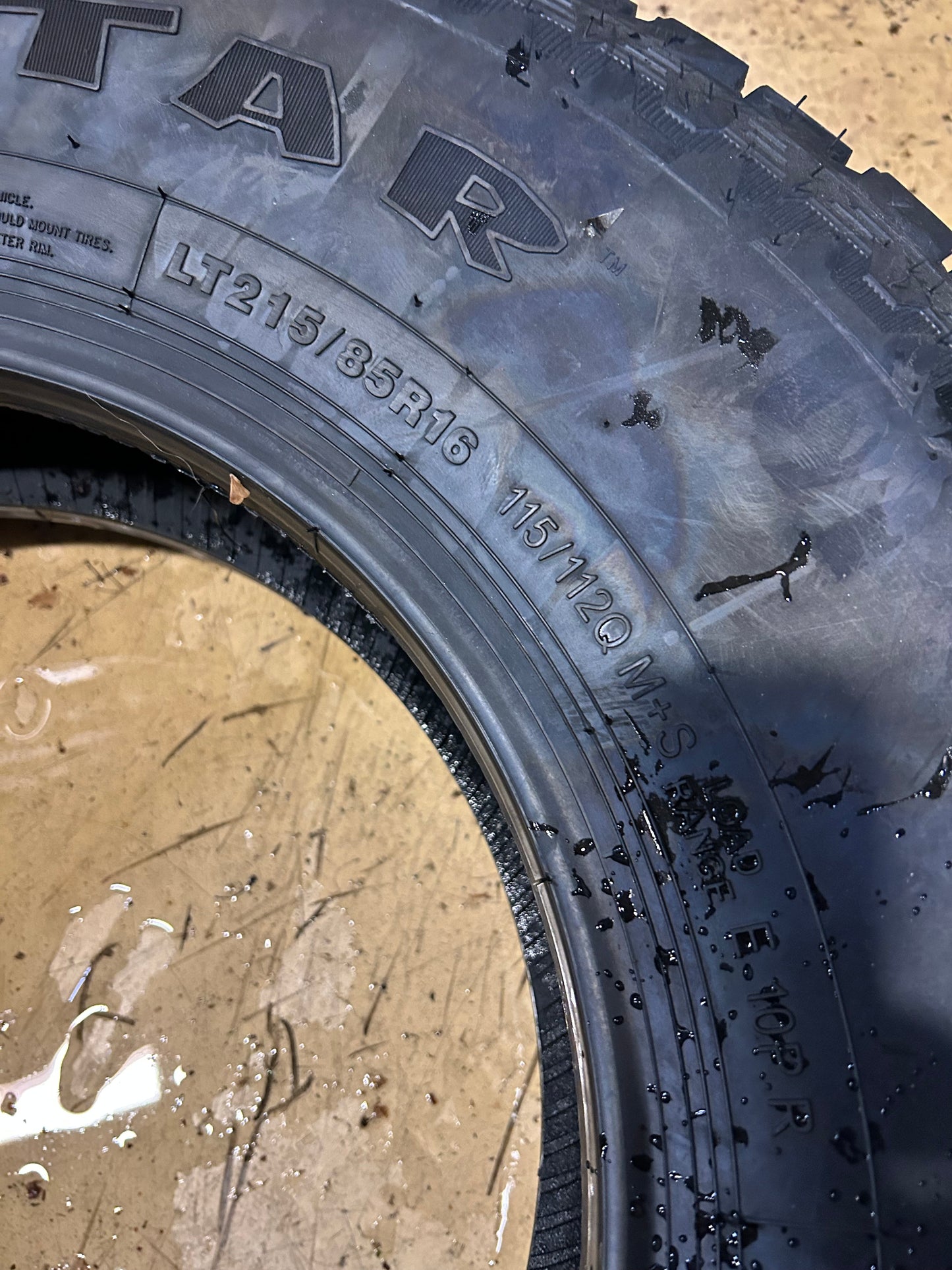 MILESTAR PATAGONIA A/T R BSW LT 215 85 16 115/112Q 10PLY ALL TERRAIN TIRE 22860026