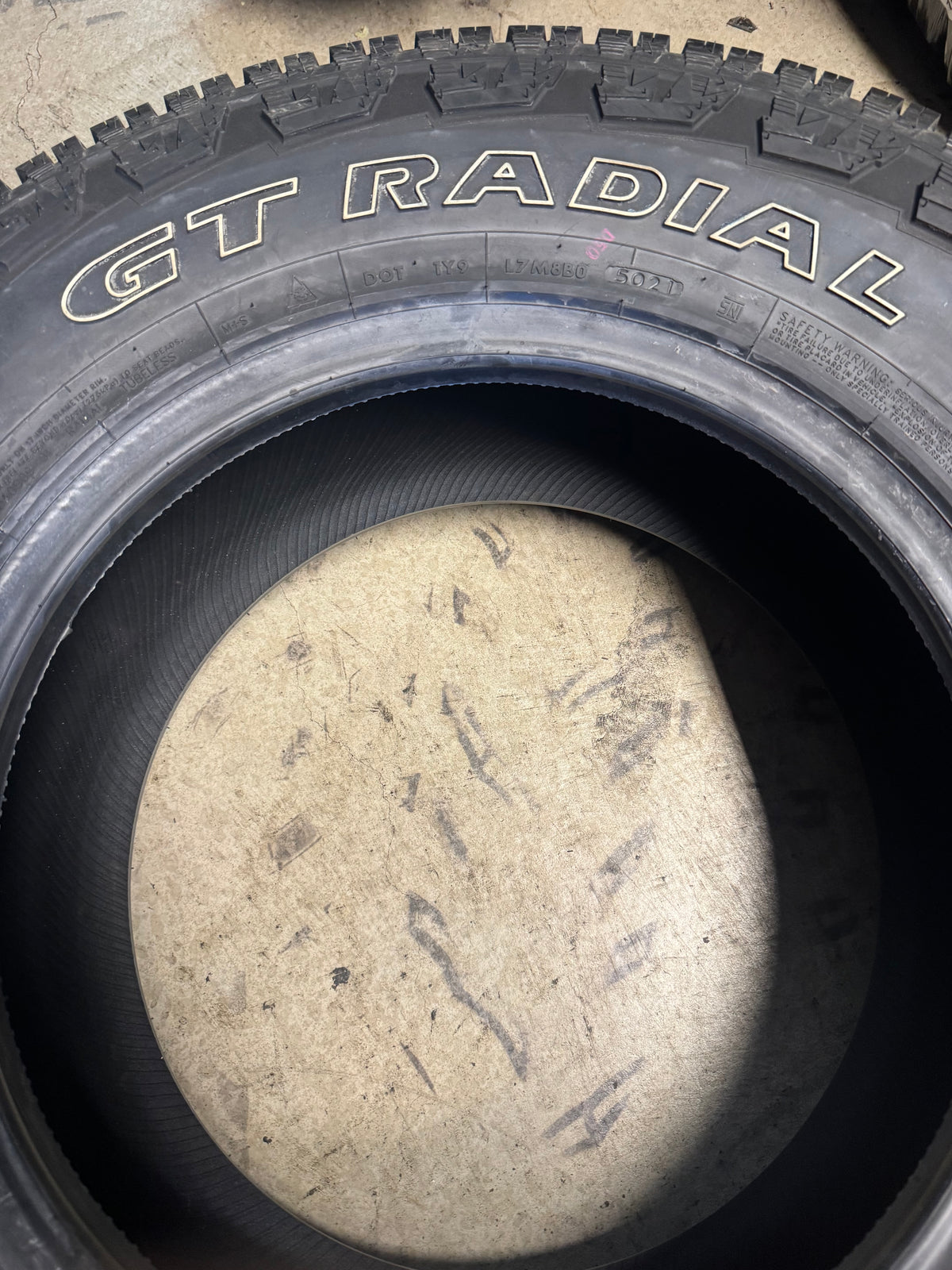 NOS GT RADIAL ADVENTURO ATX OWL LT 285 70 17 121/118S 10PLY ALL TERRAIN TIRE AS158