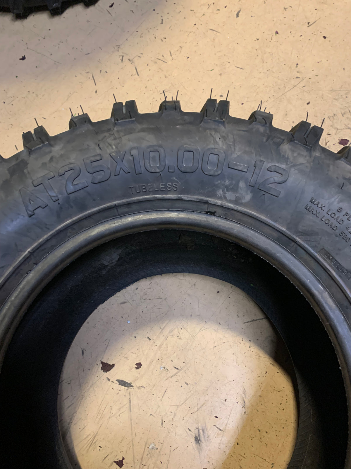 GBC DIRT COMMANDER BSW AT 25 10 12 8 PLY ATV/UTV TIRE AE122510DC