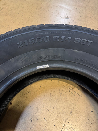 2 KUMHO SOLUS TA51A BSW P 215 70 14 96T ALL SEASON TIRE 2285813