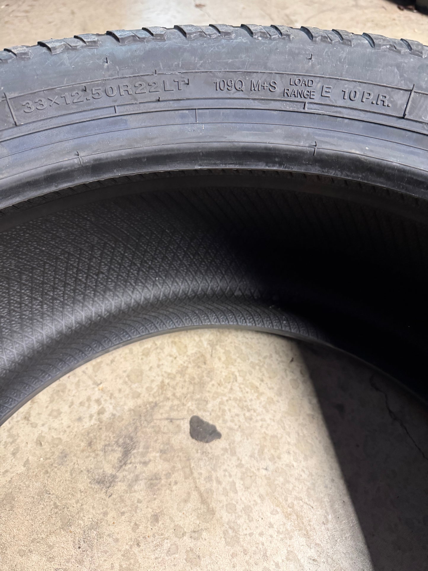 RED DIRT ROAD R/T RD-9 BSW LT 33 12.5 22 109Q 10PLY TIRE T3312522RDRRD9RT