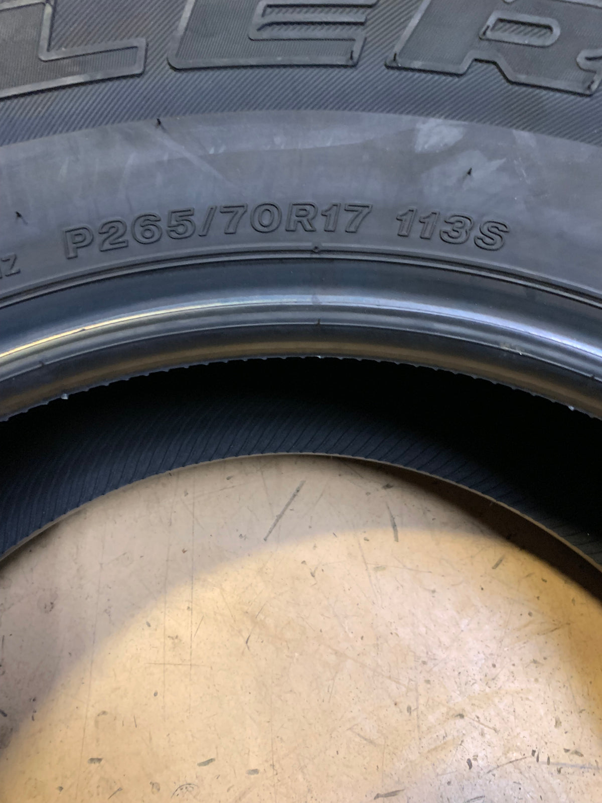 4 BRIDGESTONE DUELER H/T 684 II BSW P 265 70 17 113S ALL SEASON TIRE 116816