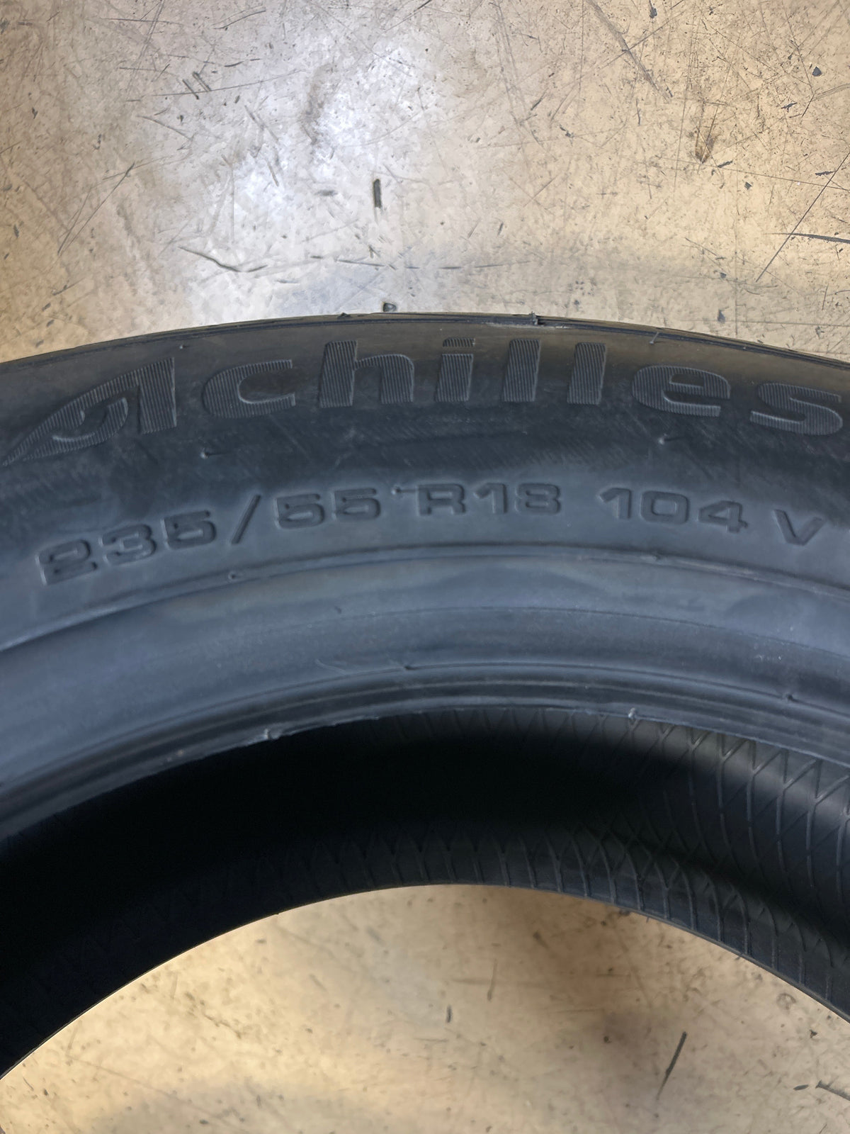 2 ACHILLES 868 ALL SEASON BSW P 235 55 18 104V XL PERFORMANCE TIRE MAX235518