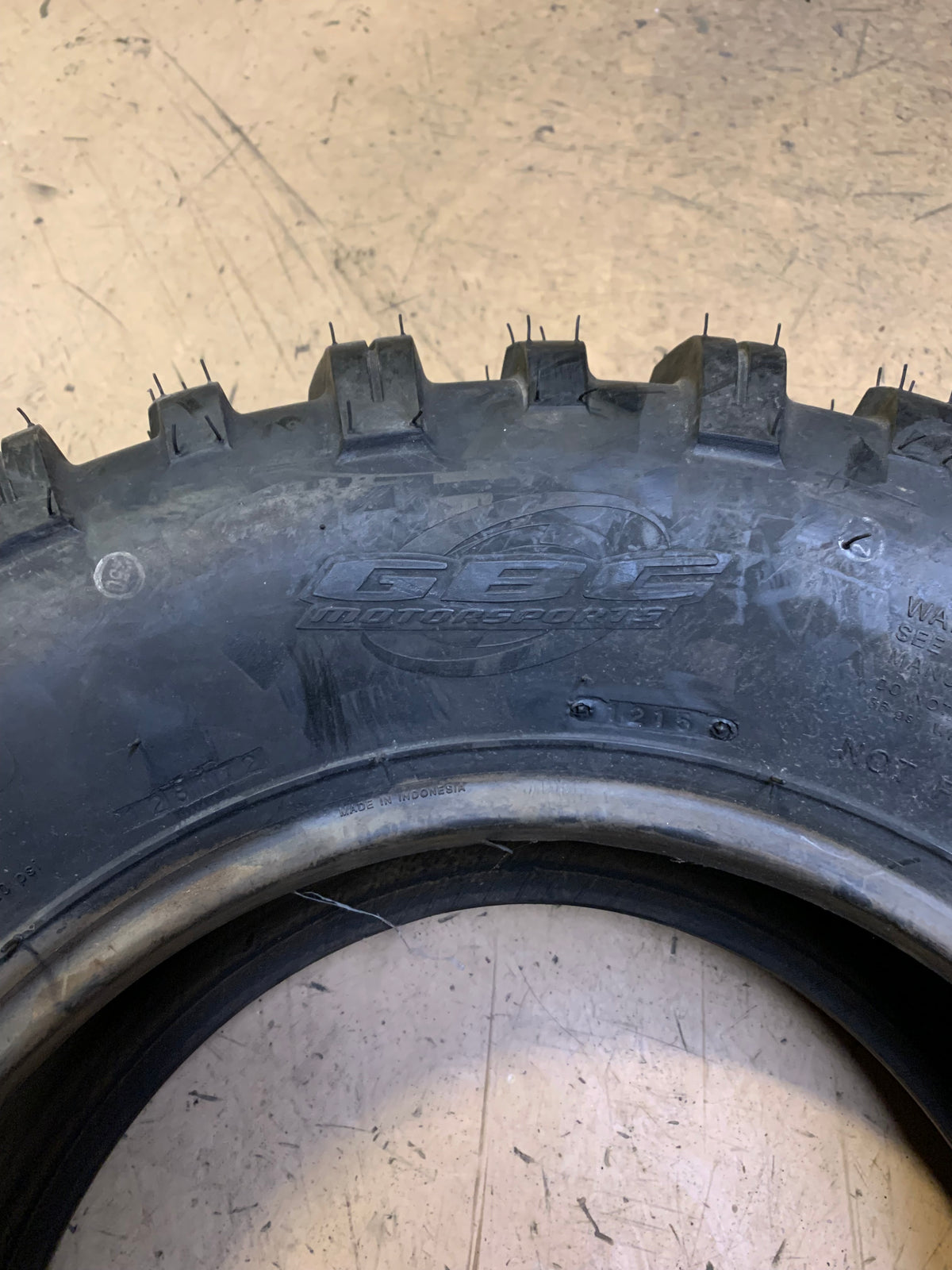 NOS GBC DIRT COMMANDER BSW AT  30 10 15 8PLY ATV/UTV TIRE AER153010DC2