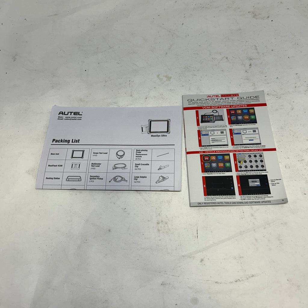 AUTEL MAXISYS ULTRA DIAGNOSTIC TABLET KIT WITH VCMI  MAXISYSULTRA
