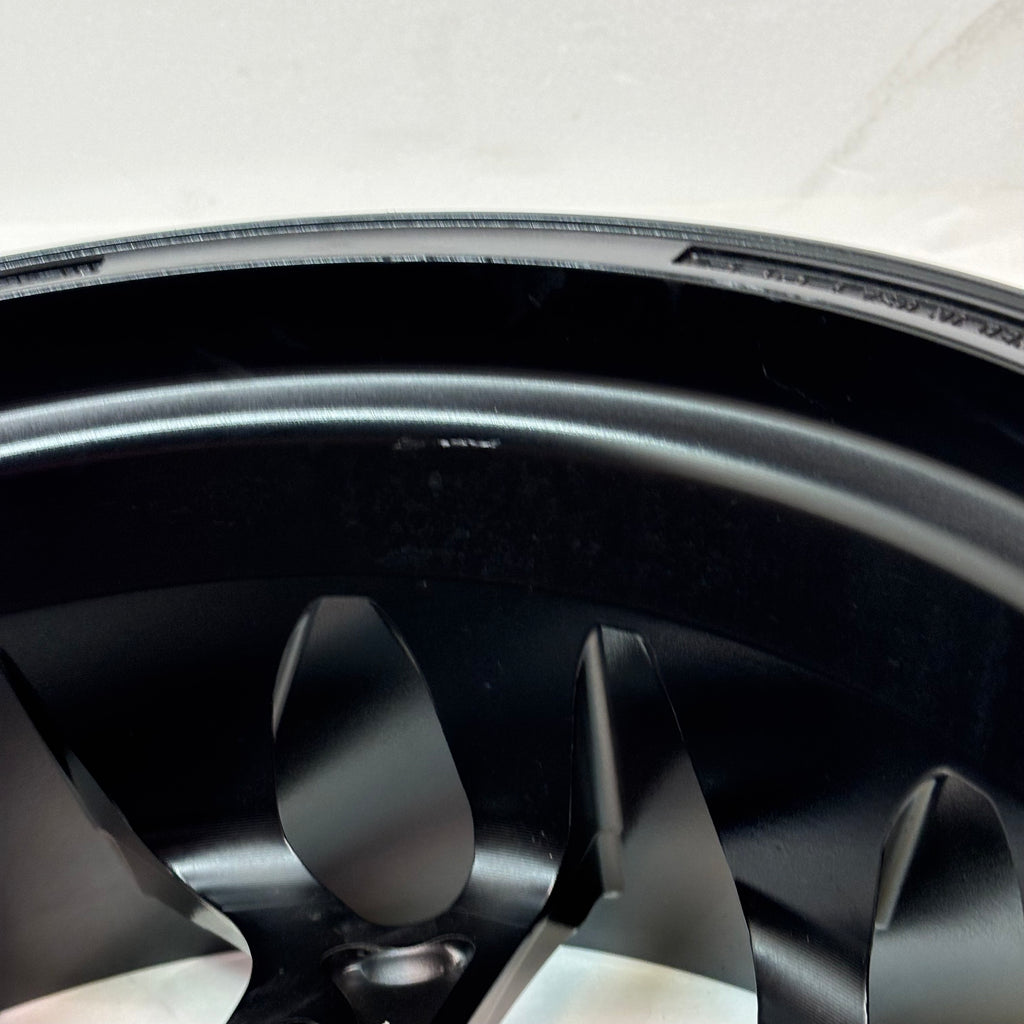 FUEL UTV ALUMINUM RIM D778 RUNNER UTV 18X7 5X156 ET13 GLOSS BLACK MILLED CANDY BLUE FINISH