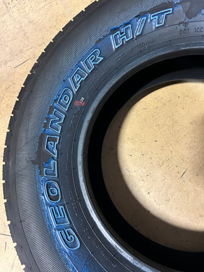 YOKOHAMA GEOLANDAR H/T G056 OWL P 255 70 16 109T SL HIGHWAY TIRE 110105615